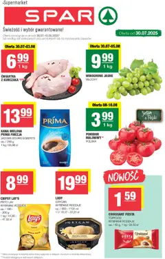 Pogląd oferty "Spar Gazetka" - ważna od 30.07.2025