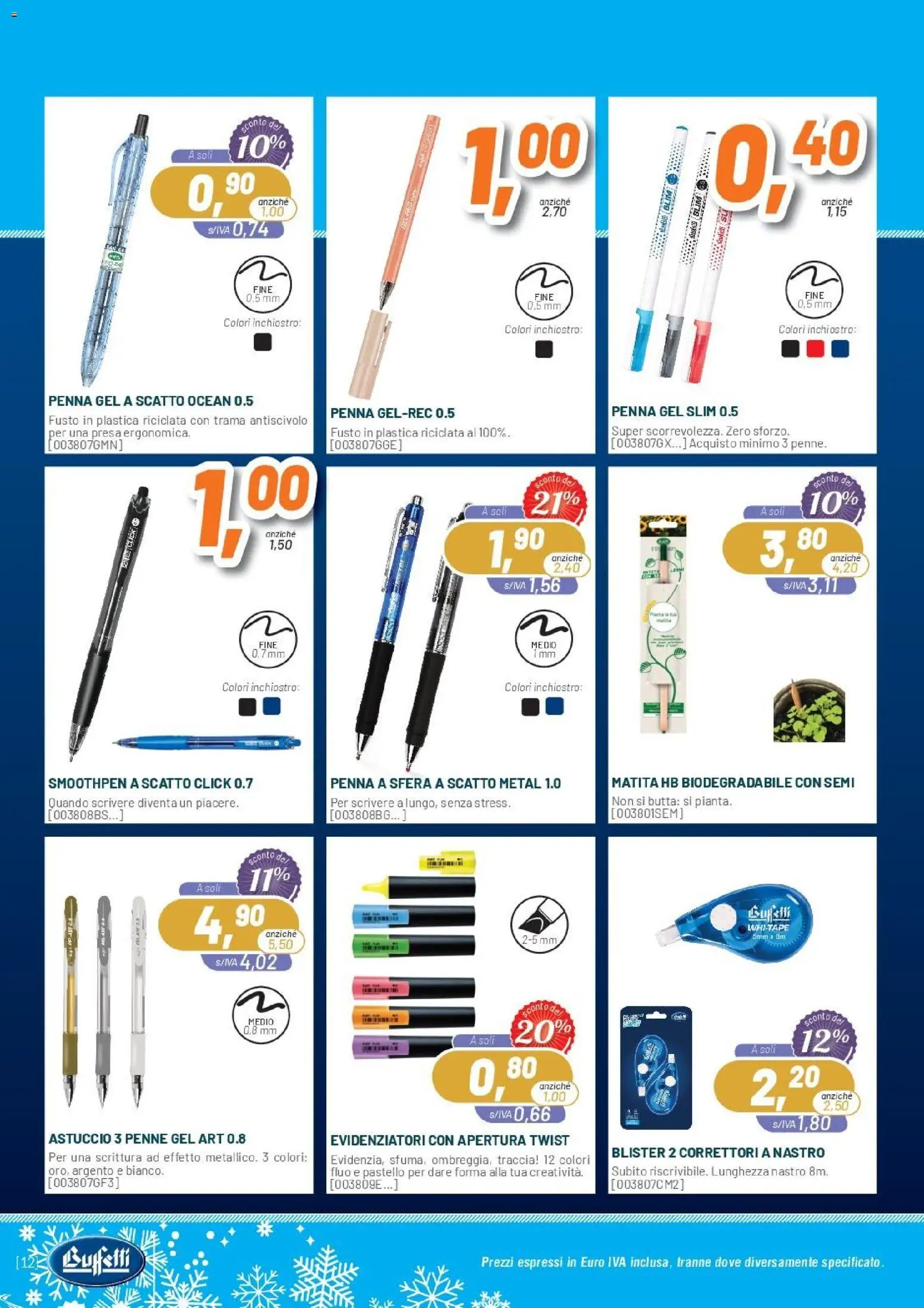 Volantino Buffetti del 01.11.2025 | Pagina: 12