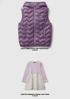 Anteprima del volantino Volantino Benetton	 valido a partire dal 15.10.2025 | Pagina: 14 | Prodotti: Gilet, Vestito, Cappuccio