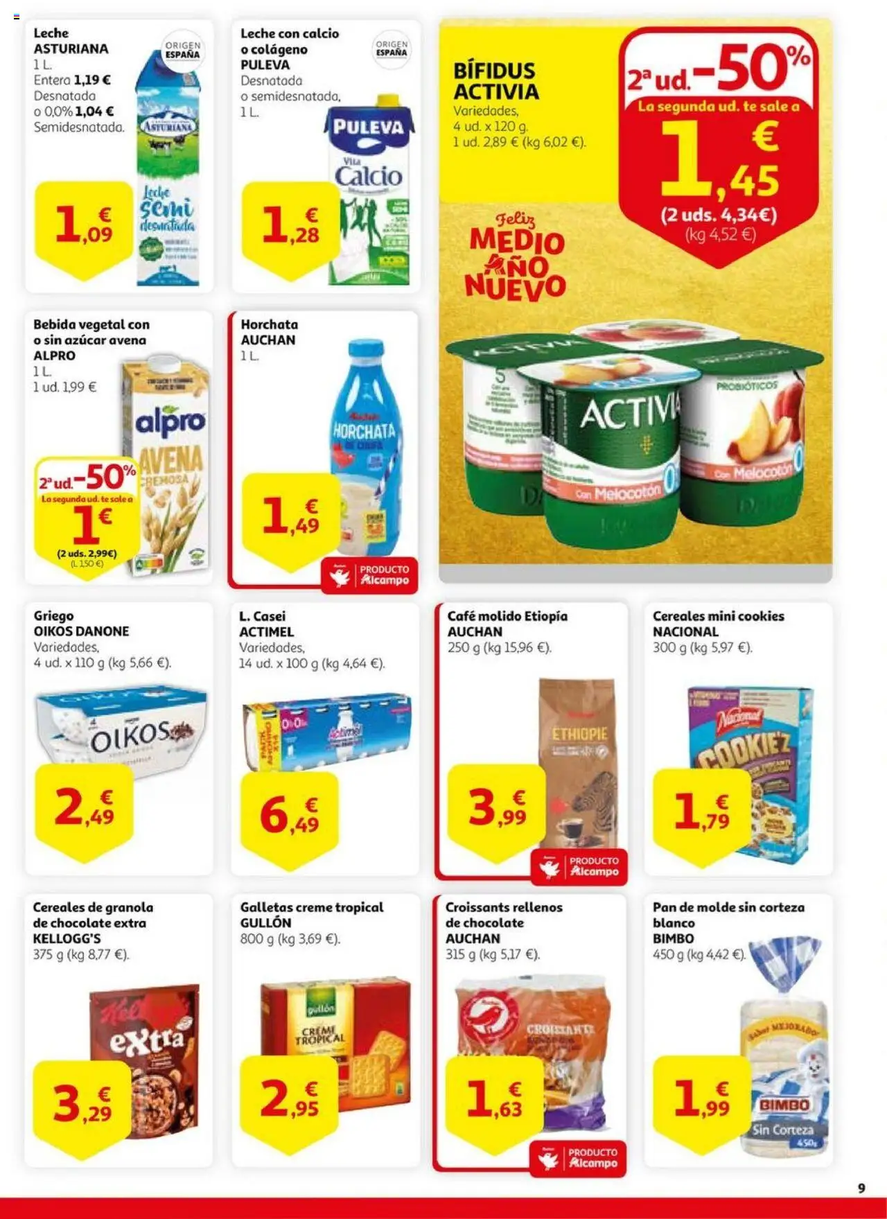 Alcampo - SM Arroyomolinos  │ válido desde el 17.06.2025 | Página: 9 | Productos: Café, Cereales, Té, Galletas