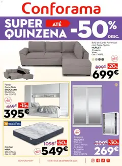 Pré-visualização Conforama folheto válido de 18.12.2025