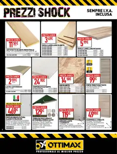 Anteprima del volantino Ottimax volantino Olbia valido a partire dal 09.04.2026 | Pagina: 8 | Prodotti: Tenda da sole, Tenda, Scarpiera, Armadio