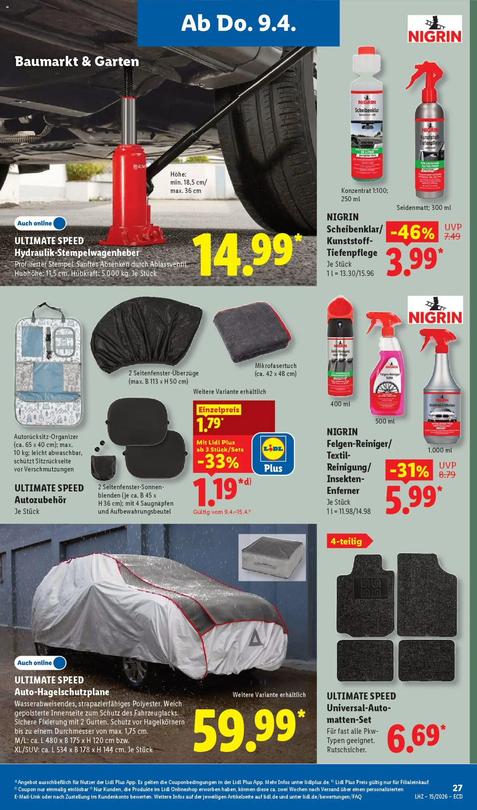 Lidl Německo leták od 07.04.2026 | Strana: 41 | Produkty: Finish, Ultimate Speed