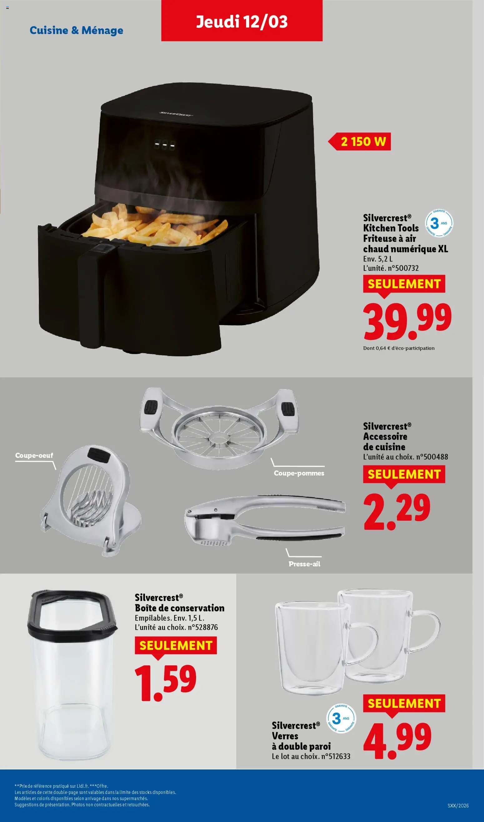 {H1} | Page: 35 | Produits: Friteuse, Air fryer, Verres a double paroi