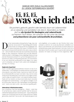 Müller Magazine Lifestyle 2/26 ab 01.03.2026 gültig | Seite: 66 | Produkte: Hut, Libacomb, Tisch, Eier