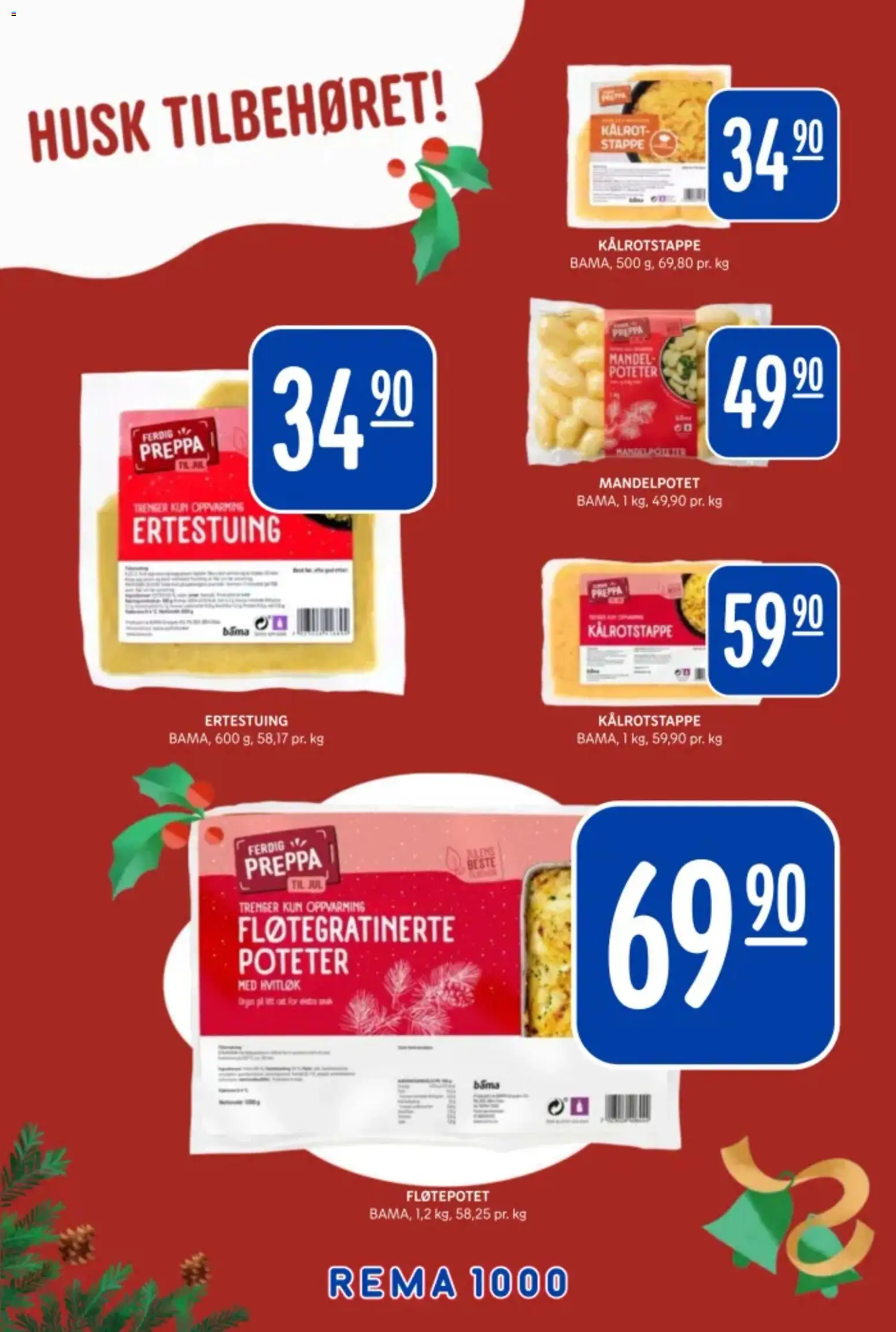 {H1} | Side: 20 | Produkter: Pernă scaun, Poteter, Kålrot, Суміш дитяча