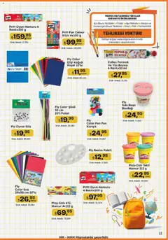 Migros Katalog - Migroskop - 11.09.2025 tarihinden itibaren geçerlidir | Sayfa: 11 | Ürünler: Sulu boya, Oyun hamuru, Oyun