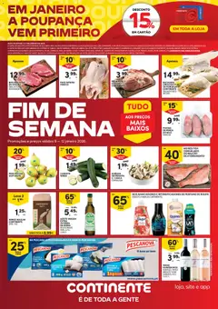 Pré-visualização Continente - Fim de Semana válido de 09.01.2026