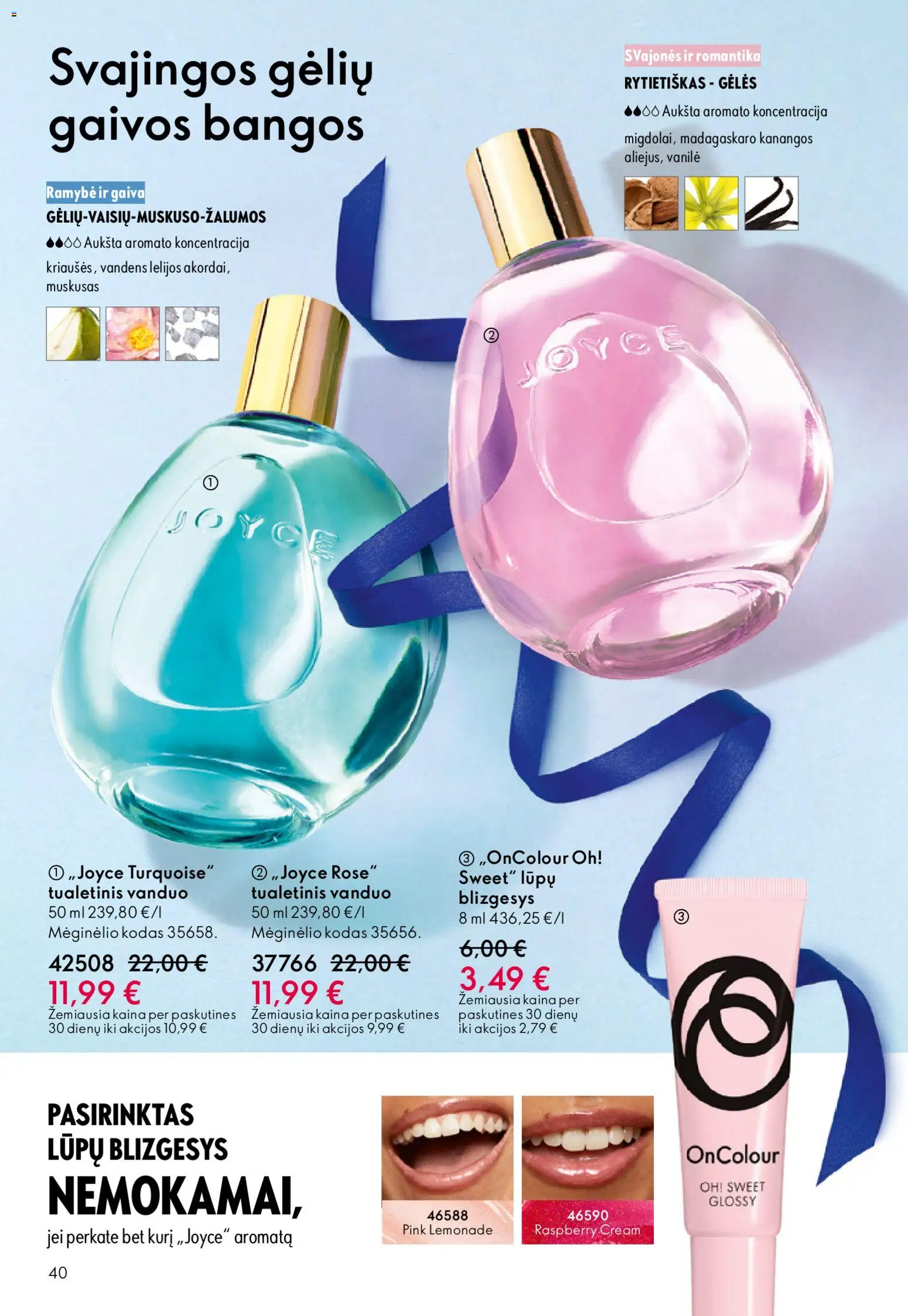 Oriflame akcijos nuo 10.12.2025 | Puslapis: 40 | Prekių: Tualetinis vanduo