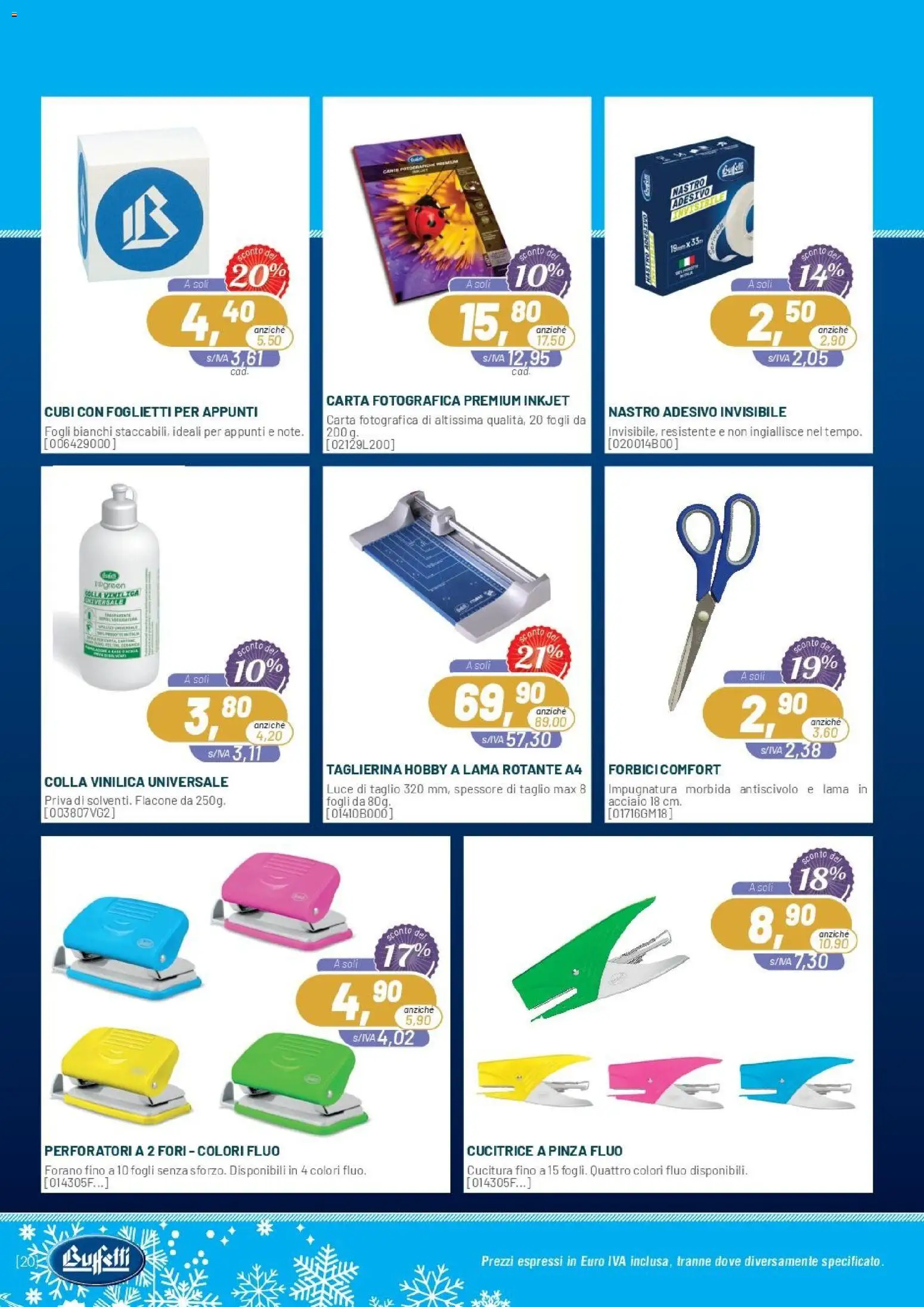 Volantino Buffetti del 01.11.2025 | Pagina: 20