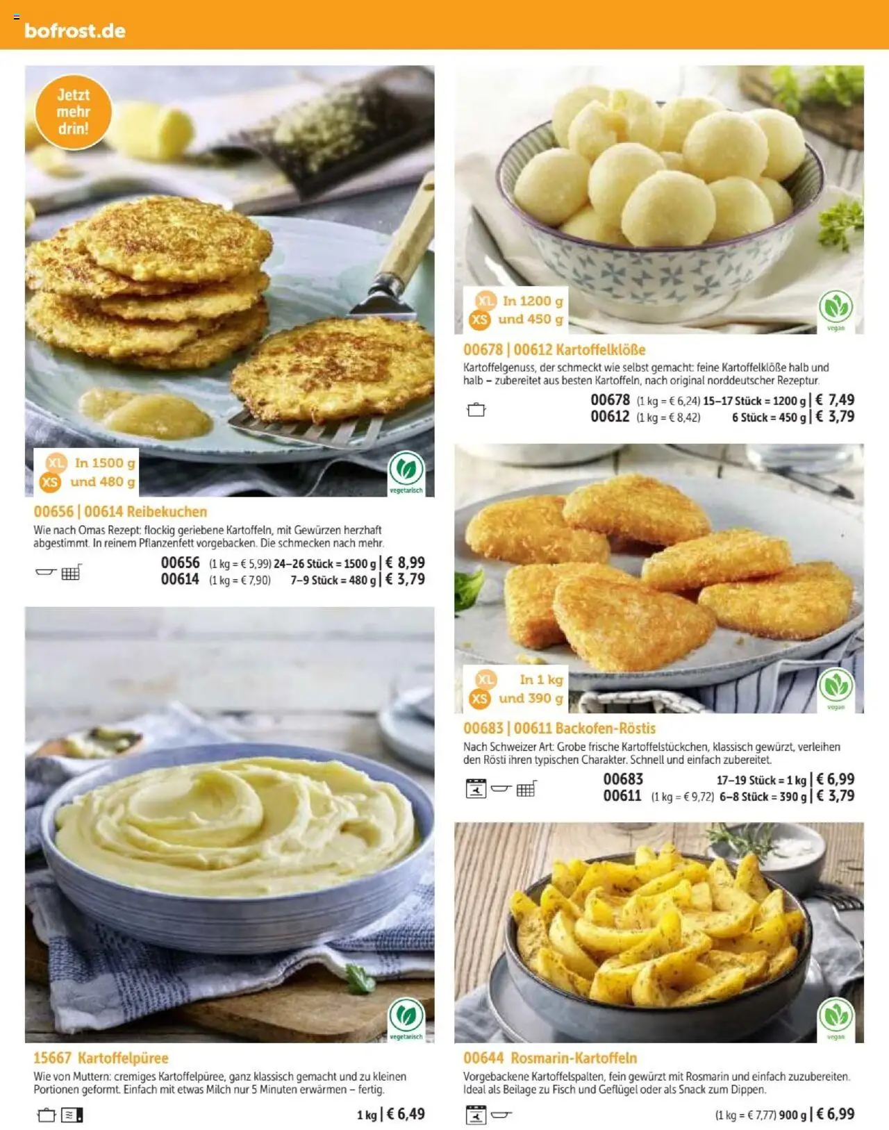Bofrost Katalog – gültig ab 07.09.2025 | Seite: 46 | Produkte: Milch, Fisch