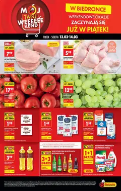 Pogląd oferty "Biedronka gazetka - Tani weekend" - ważna od 13.03.2026