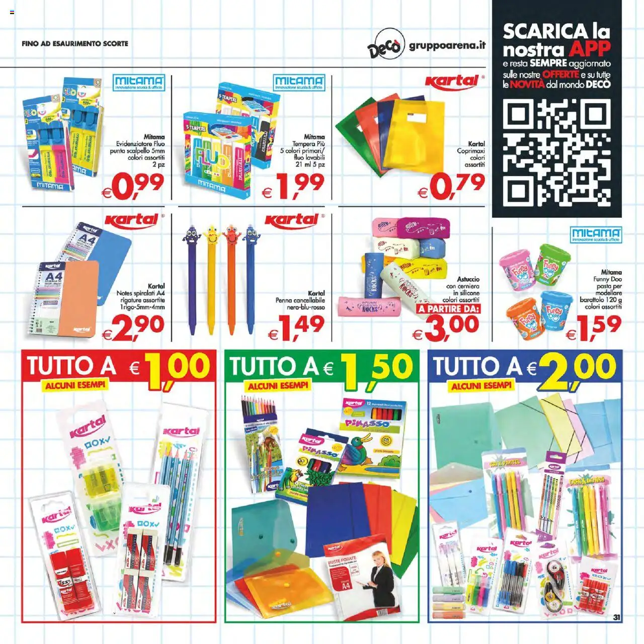Volantino Decò del 12.09.2025 | Pagina: 37 | Prodotti: Pasta, Astuccio, Silicone, Evidenziatore