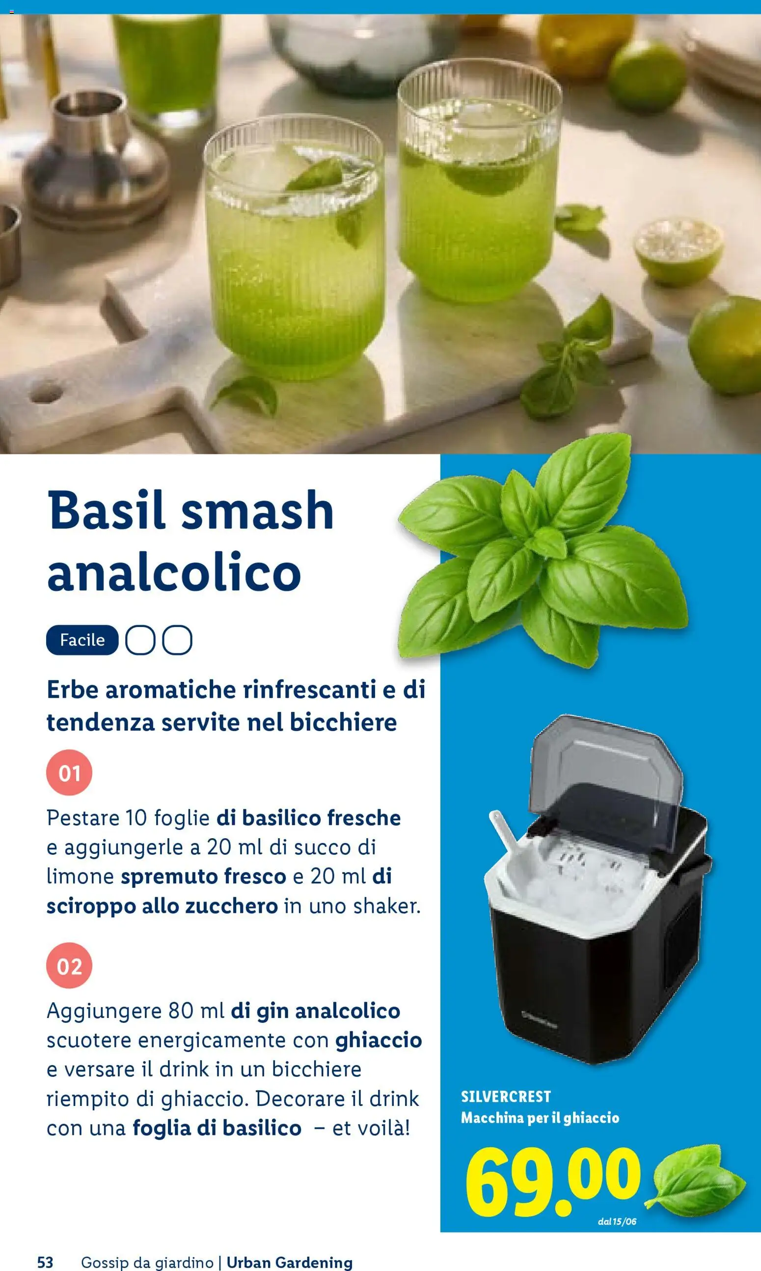 Volantino Lidl del 23.04.2026 | Pagina: 53 | Prodotti: Succo, Gin, Zucchero, Limone