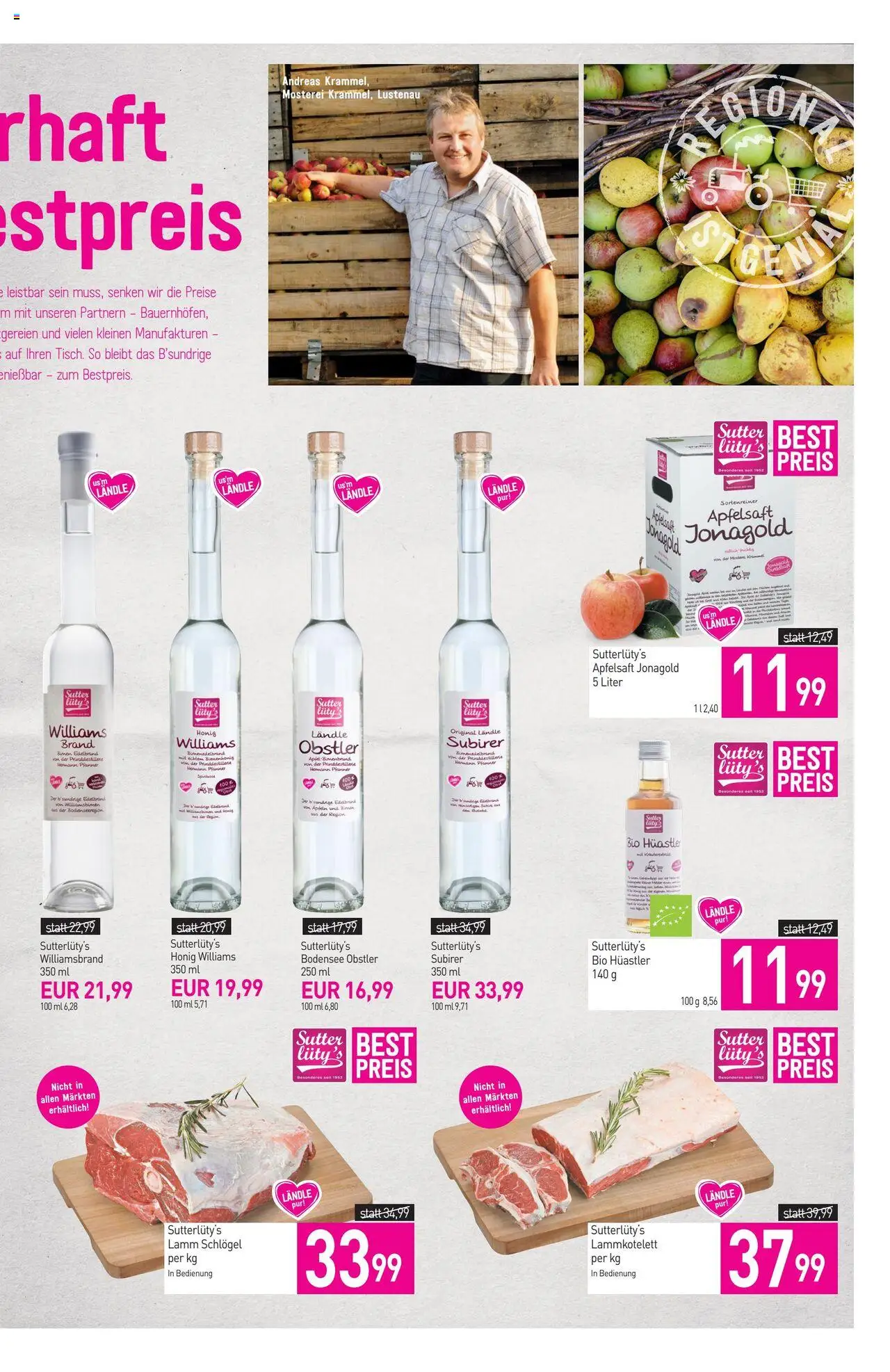 Sutterlüty Flugblatt gültig ab 18.09.2025 | Seite: 3 | Produkte: Planche de surf
