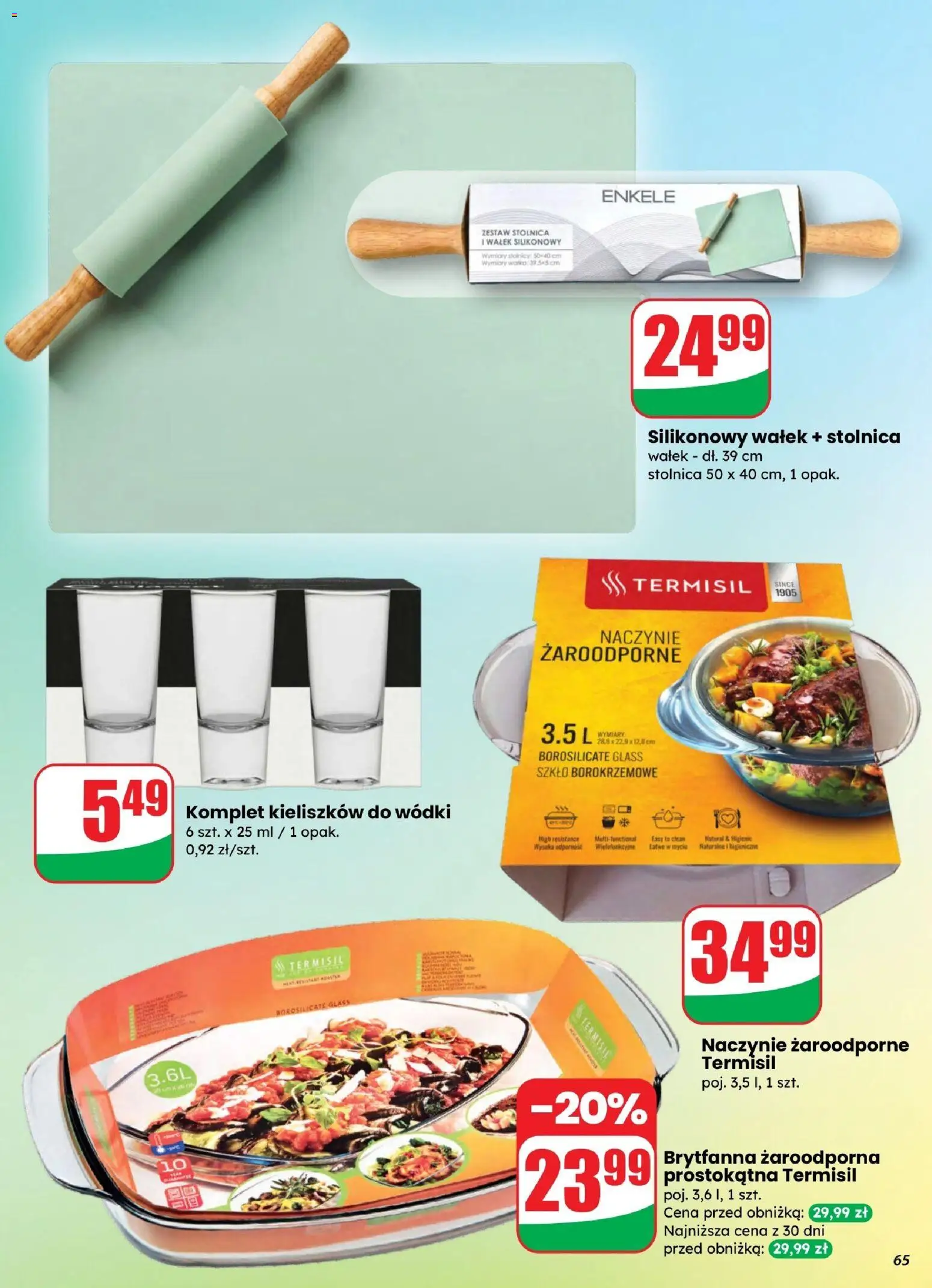 Dino gazetka od 25.03.2026 | Strona: 65 | Produkty: Naczynie żaroodporne