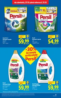Ofertele Lidl valabile de la 27.12.2025 | Pagină: 21 | Produse: Pomelo, Parfum, Detergent