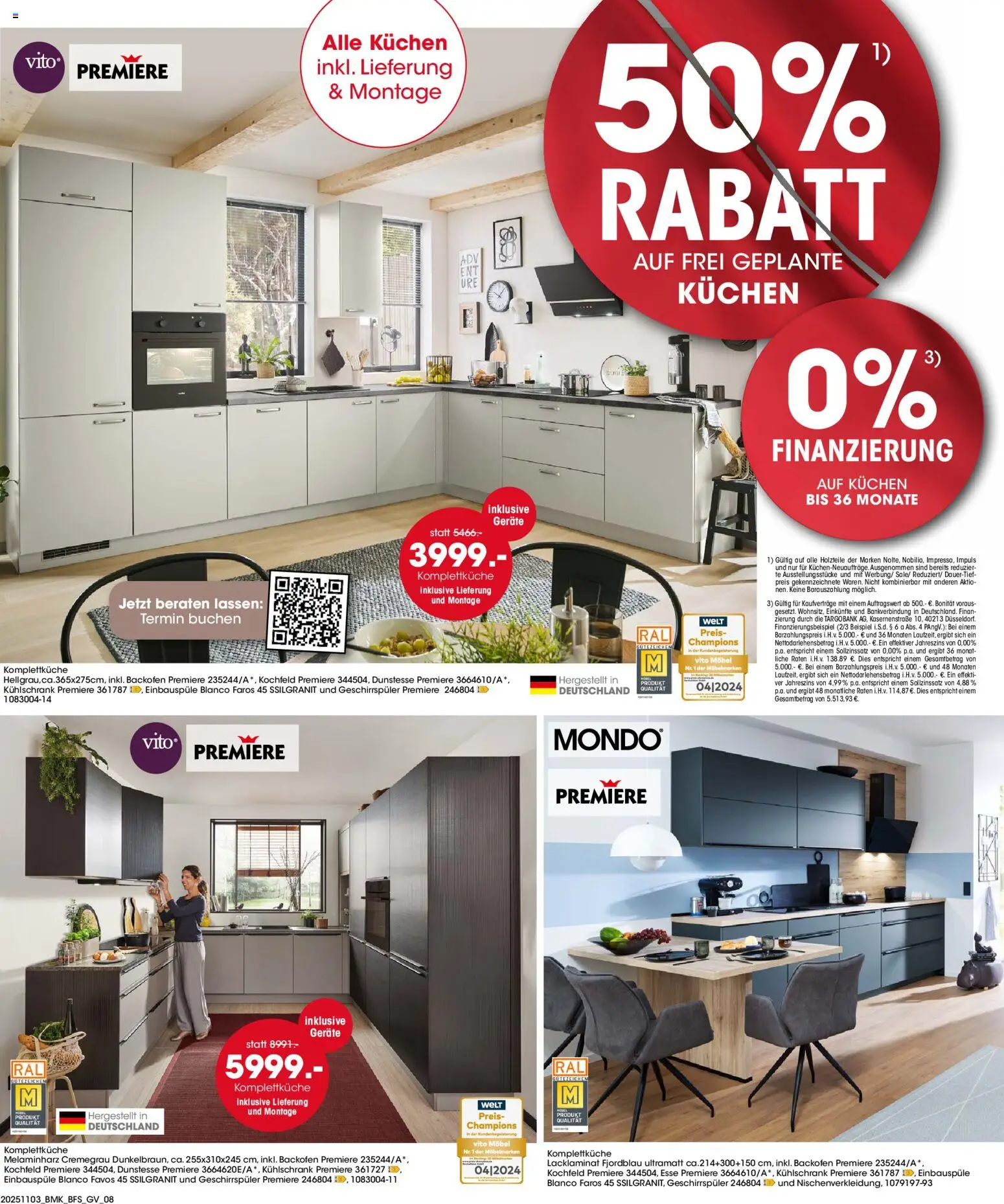 Möbel Martin St. Martins-Wochen – gültig ab 03.11.2025 | Seite: 8 | Produkte: Geschirrspüler, Kochfeld, Backofen, Kuchen