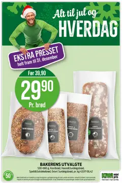 Forhåndsvisning av Kiwi kundeavis gyldig fra 08.12.2025 | Side: 16