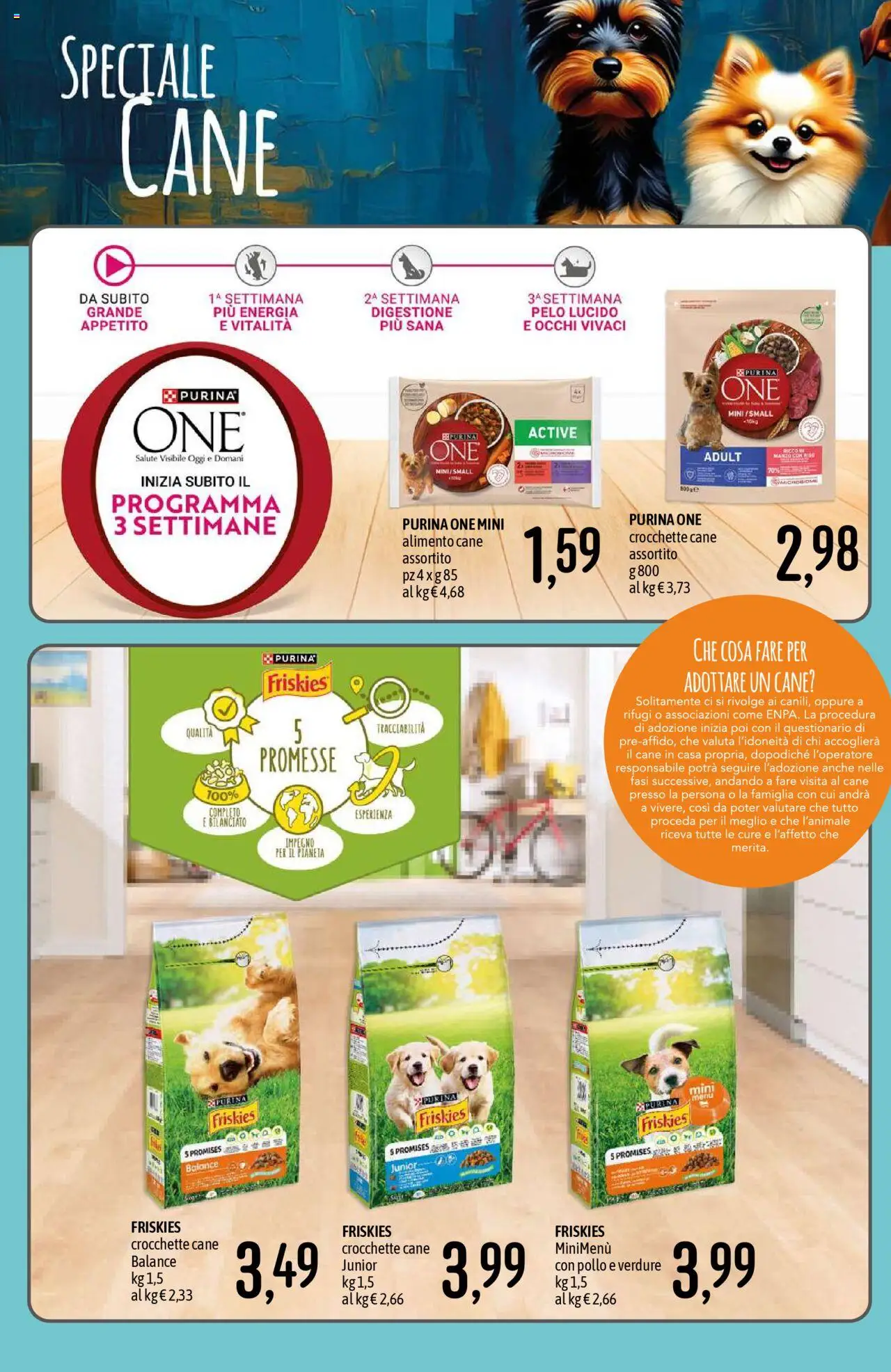 Volantino Emisfero del 20.10.2025 | Pagina: 10 | Prodotti: Pollo, Verdure, Crocchette, Crocchette cane