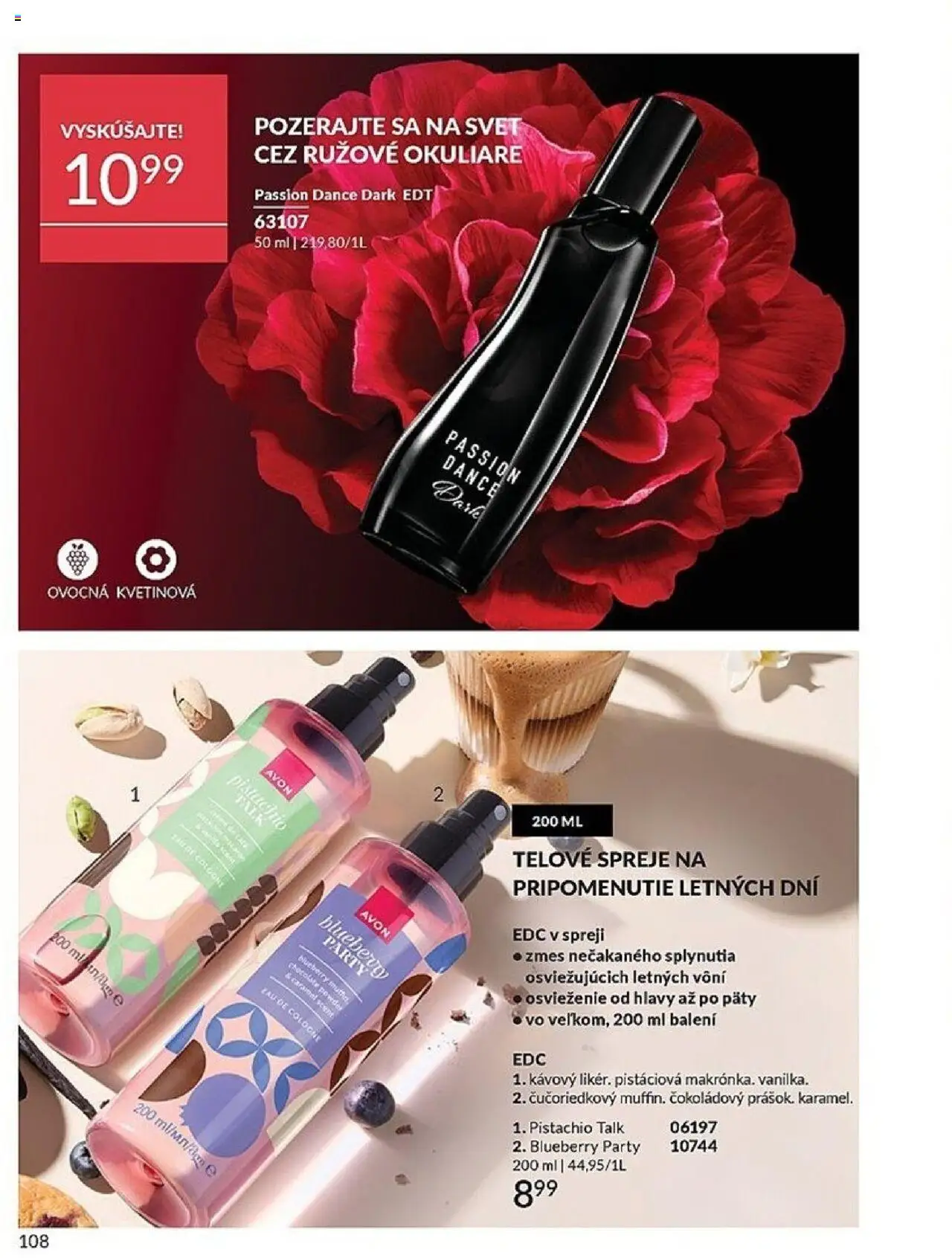 Nové Avon akcie – leták je platný od 01.10.2025 | Strana: 108 | Produkty: Okuliare
