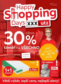 Náhled letáku XXXLutz leták - Sleva 30 % na téměř vše od 06.10.2025