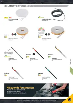 Pré-visualização Leroy Merlin Catálogo válido de 18.11.2024 | Página: 313 | Produtos: Agua, Isolamento, Porta, Ferramentas
