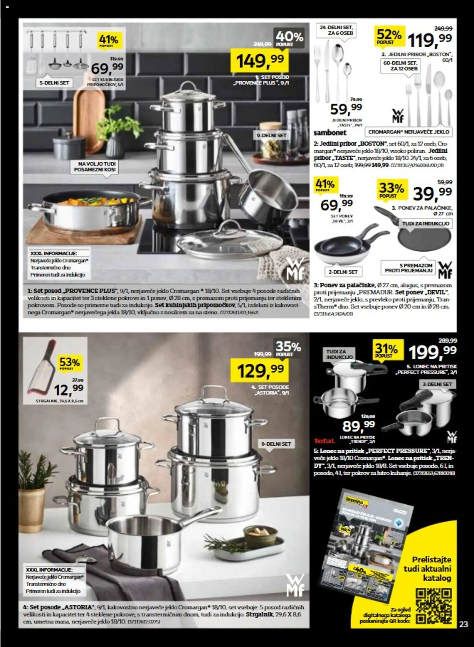 Novi XXXL Lesnina katalog ponudbe – veljaven od 04.11.2025 | Stran: 23 | Izdelki: Pribor