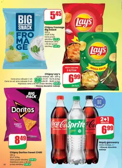 Pogląd oferty "Chipsy Fromage Big Snack, 200 g" - ważna od 19.11.2025 | Strona: 52 | Produkty: Chipsy, Doritos