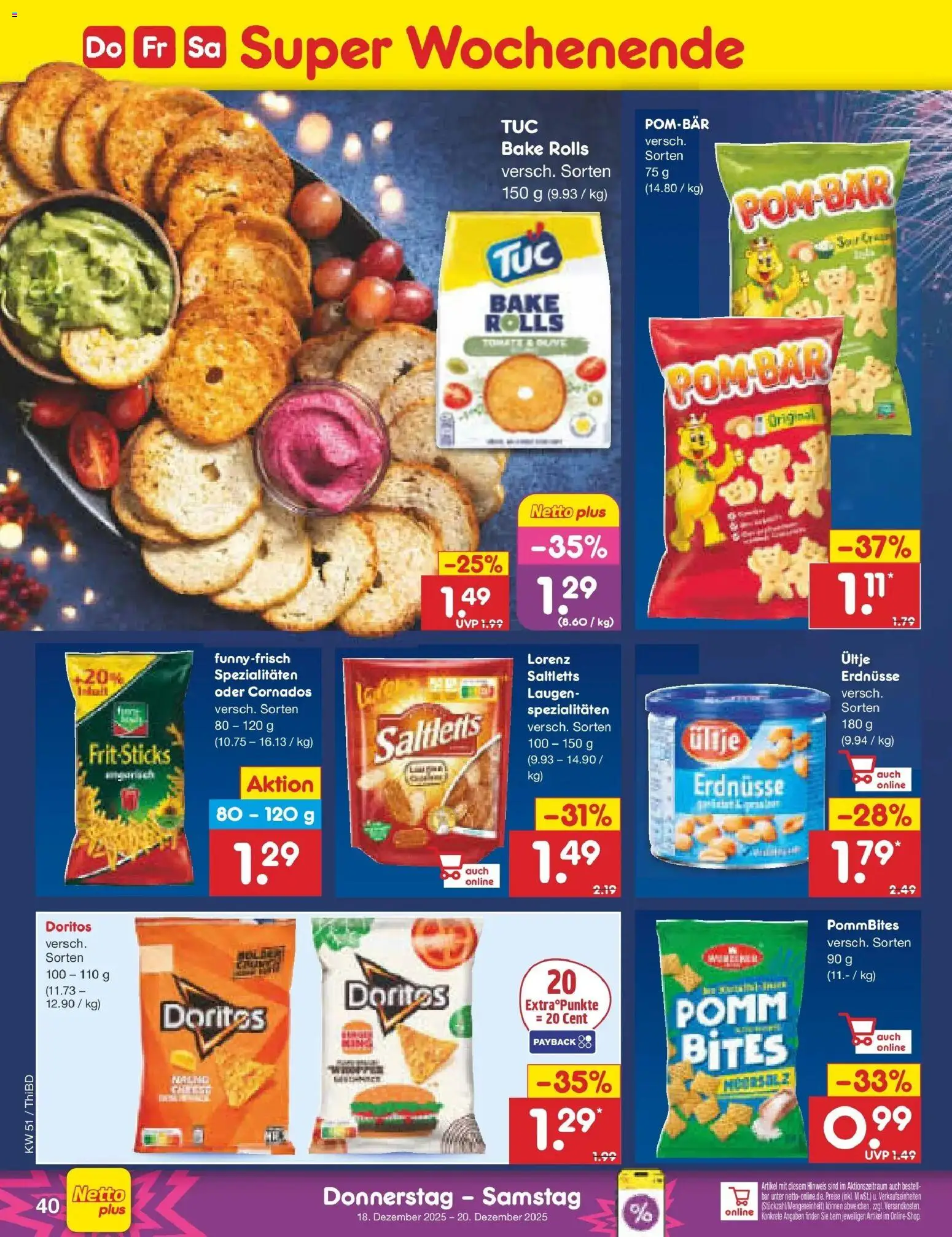 Netto Marken-Discount prospekt Thiendorf	 – gültig ab 15.12.2025 | Seite: 48 | Produkte: Erdnüsse