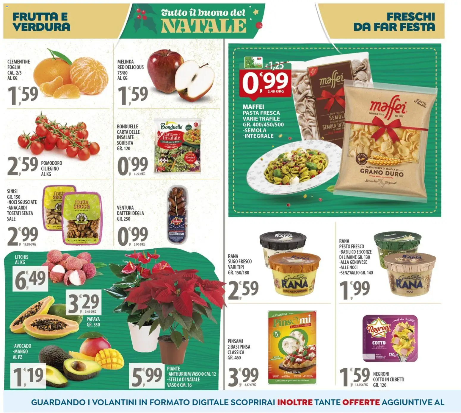 Volantino SISA del 16.12.2025 | Pagina: 10 | Prodotti: Sale, Pasta, Anacardi, Sugo