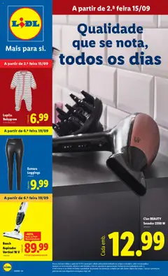 Pré-visualização Lidl Novidades válido de 15.09.2025