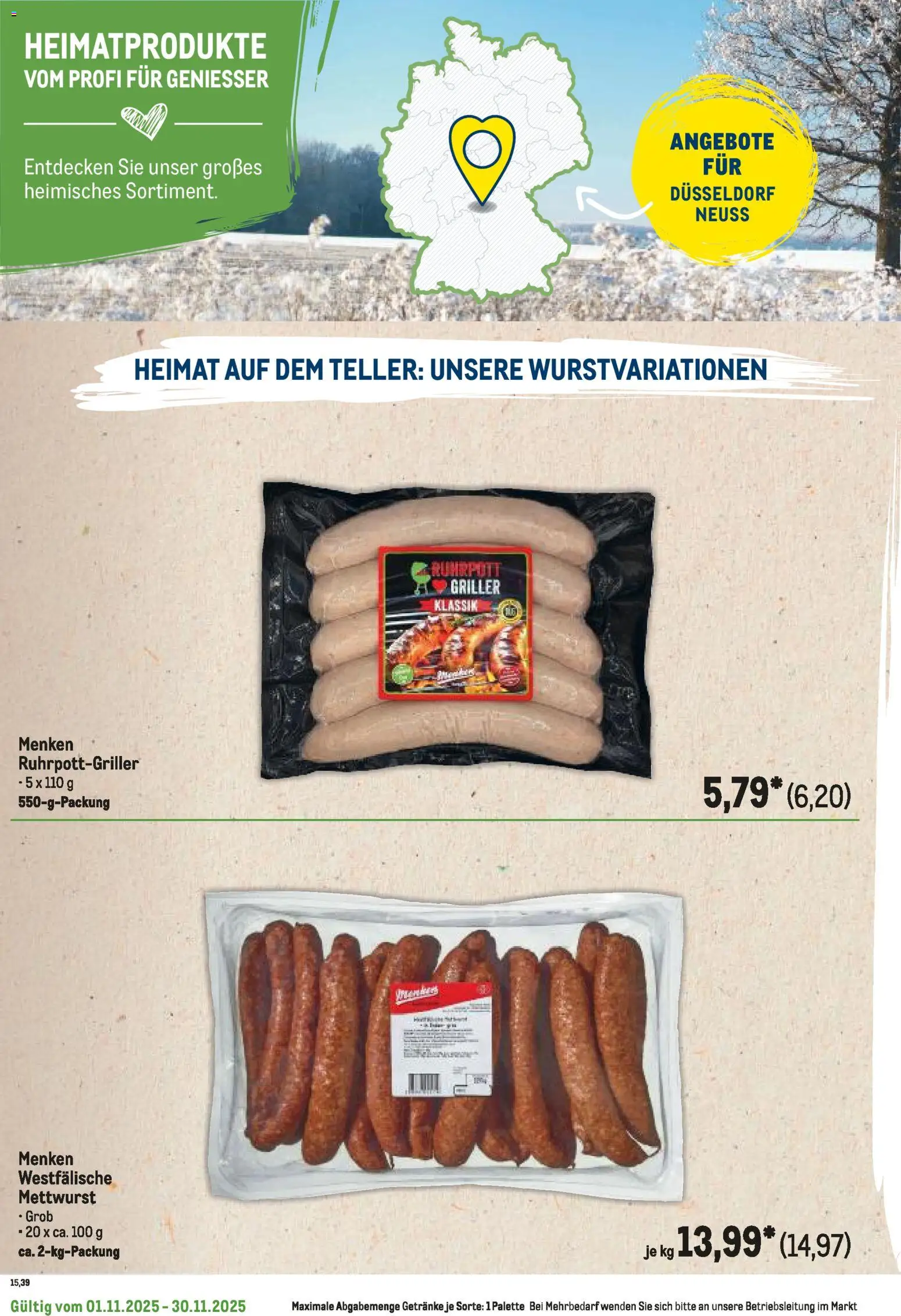 Metro Regionaler Flyer – gültig ab 01.11.2025 | Seite: 70 | Produkte: Griller