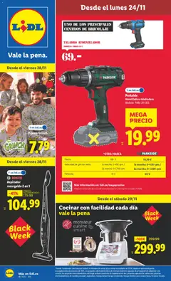 Vista previa Lidl - Black Friday válido desde el 24.11.2025