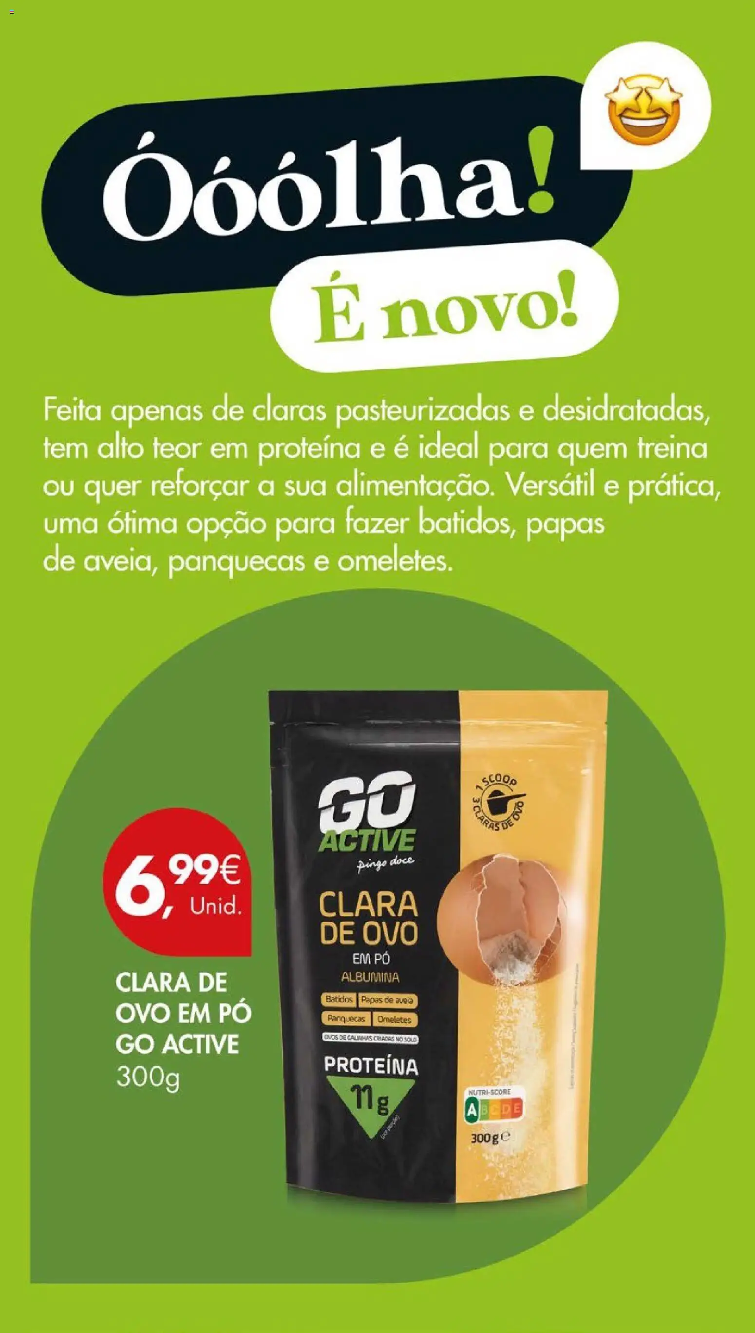 Pingo Doce folheto │ válido de 06.01.2026 | Página: 16 | Produtos: Aveia, Pó, Ovos, Proteina