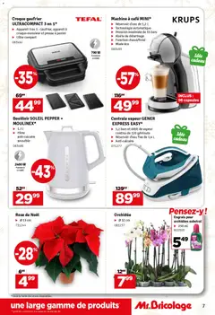 Mr Bricolage folder / publicité - Voorbeeld van een folder van Mr Bricolage, geldig van 23.12.2025 | Pagina: 7 | Producten: La, Guitare acoustique