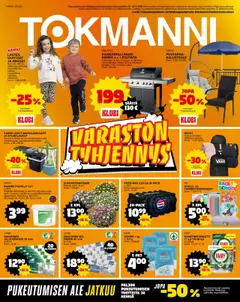 Katso Tokmanni tarjoukset voimassa alkaen 21.07.2025