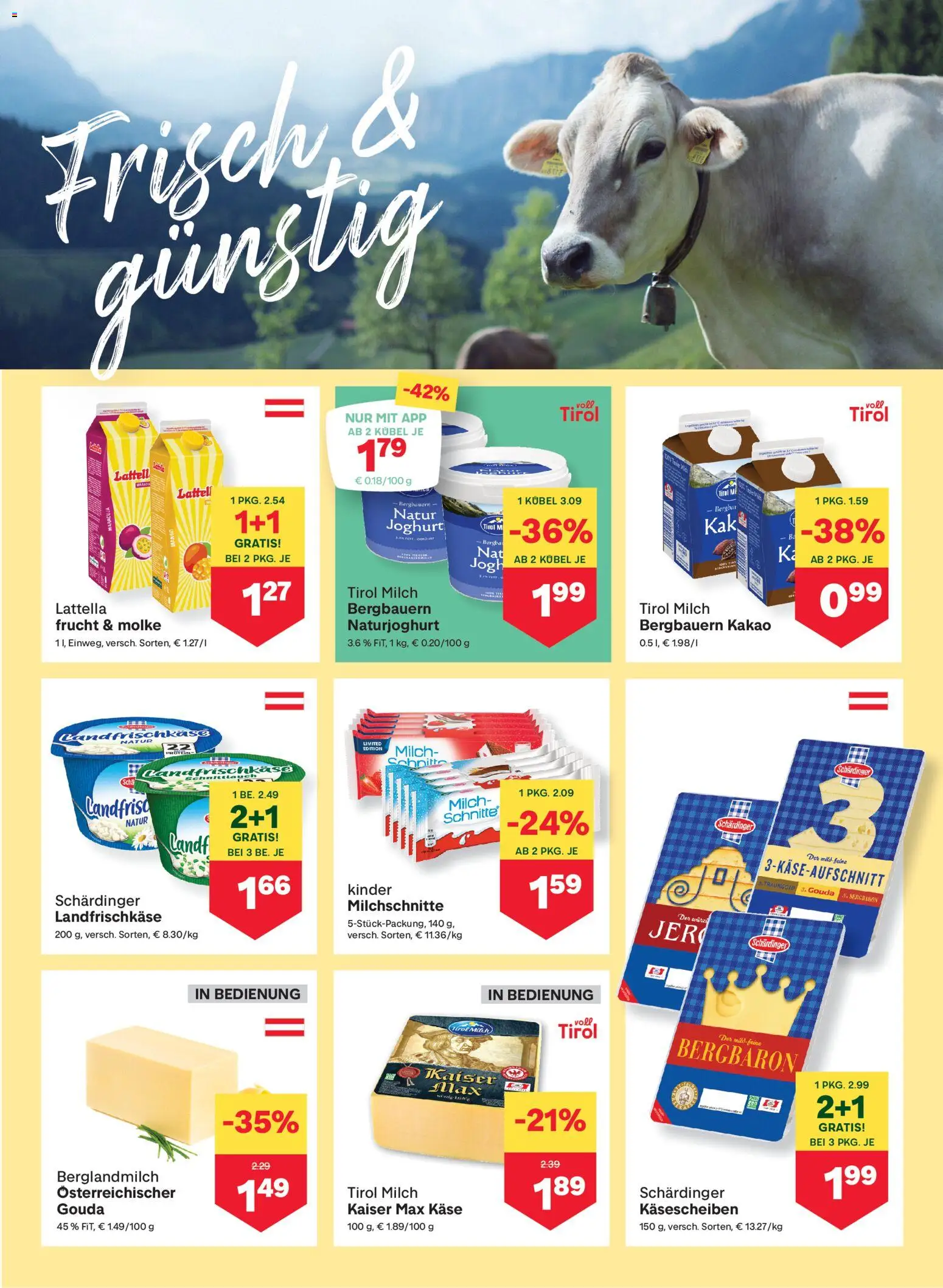 MPREIS Flugblatt gültig ab 15.01.2026 | Seite: 5 | Produkte: Mango, Milch, Käse, Joghurt