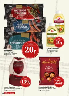 Dagli'Brugsen - Tilbudsavis gyldig fra 24.10.2025 | Side: 17 | Produkter: Pølser, Kardemomme, Kærnemælk, Grill