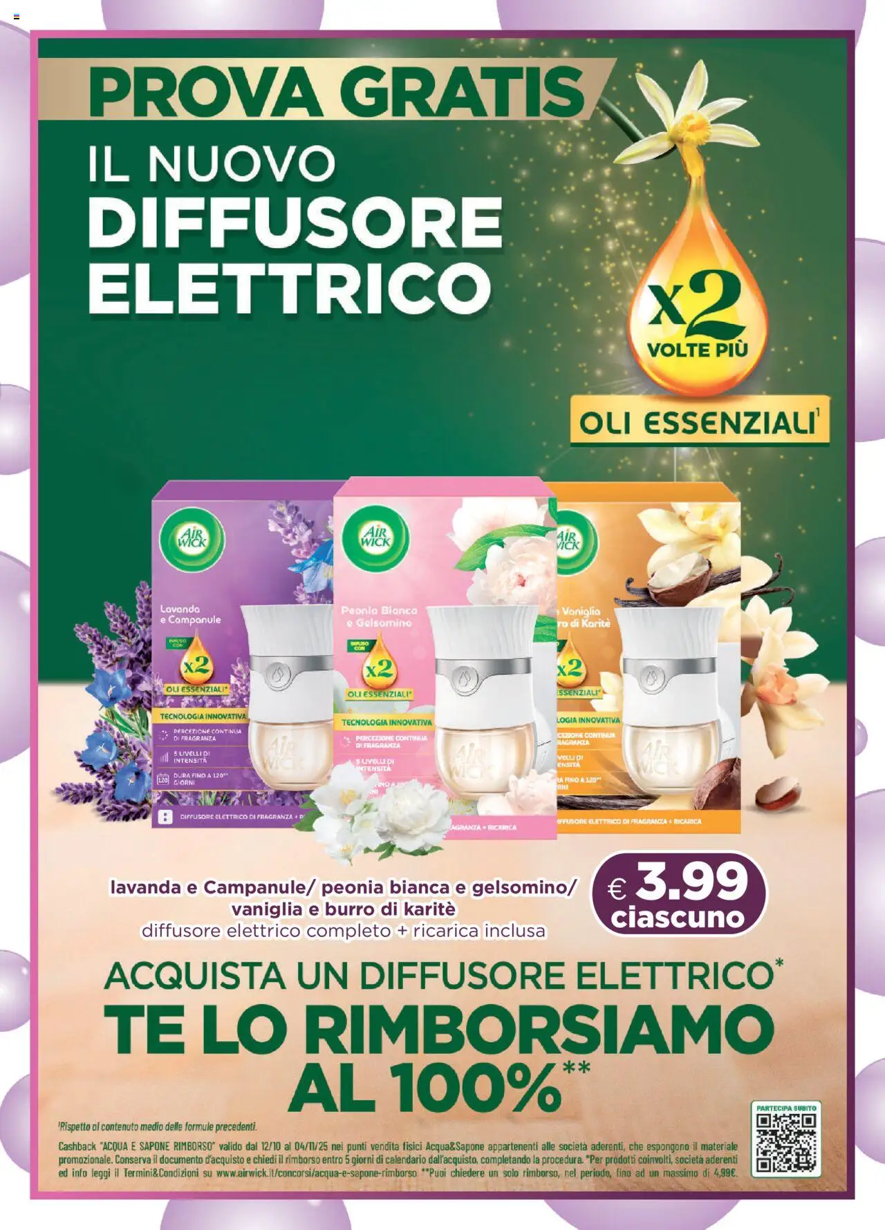 Volantino Acqua e Sapone del 12.10.2025 | Pagina: 7 | Prodotti: Sapone, Tè, Acqua, Lavanda