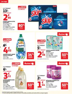 Auchan - Prévisualisation de Auchan - Des prix aussi bas, c'est le Top valide à partir de 25.11.2025 | Page: 6 | Produits: Savon, Lessive Liquide, Détachant, Lessive