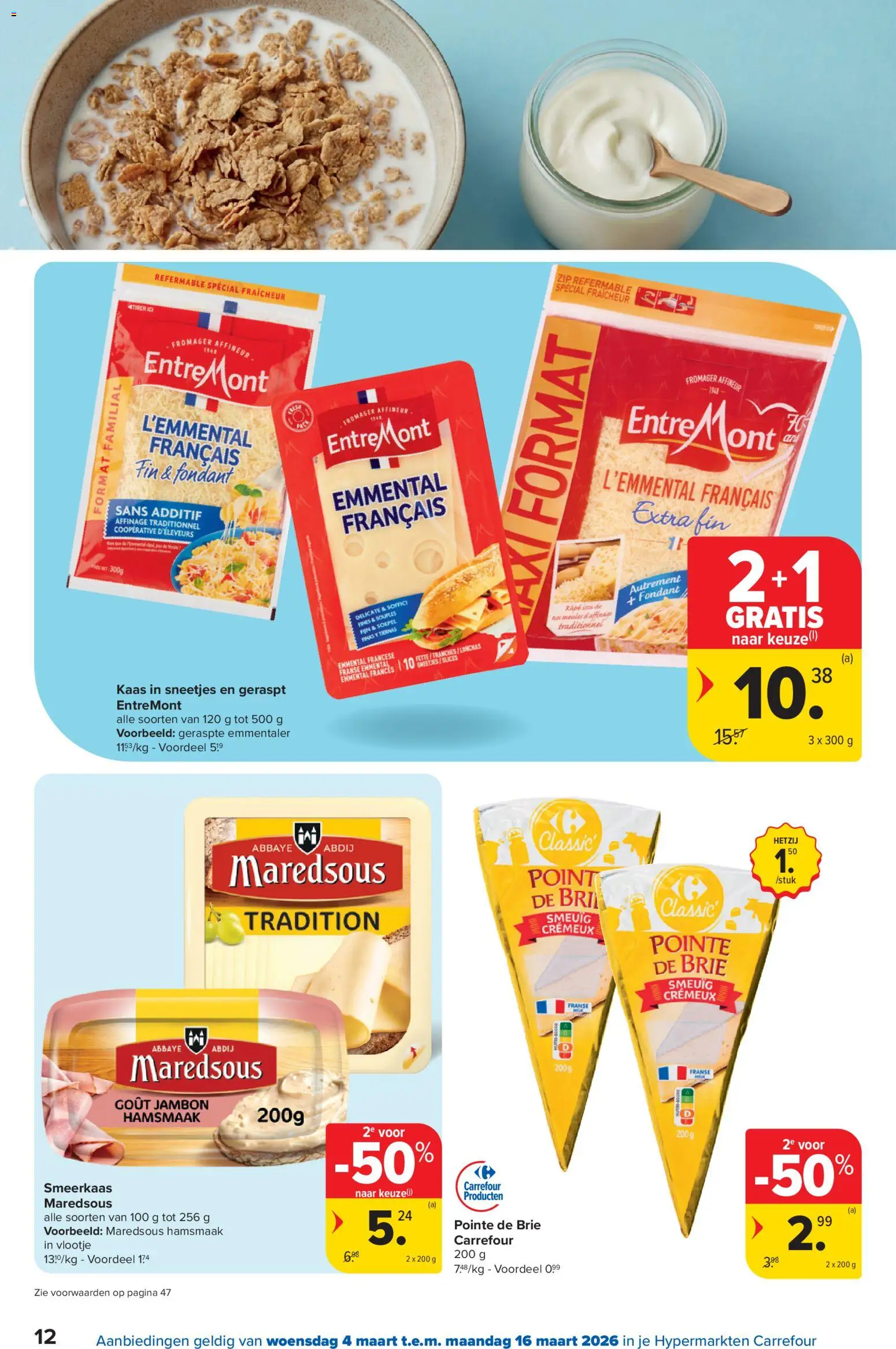 {H1} | Pagina: 12 | Producten: Brie, Kaas