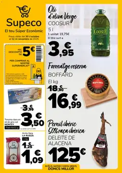 Vista previa Supeco folleto válido desde el 30.10.2025