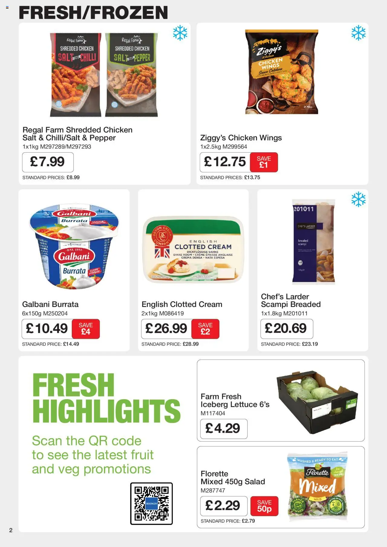  | Page: 2 | Products: Chicken, Napraforgómag, Cream, Salad
