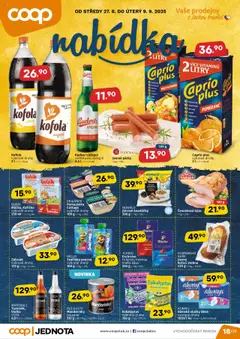 Náhled letáku Coop leták - Východočeský region od 27.08.2025