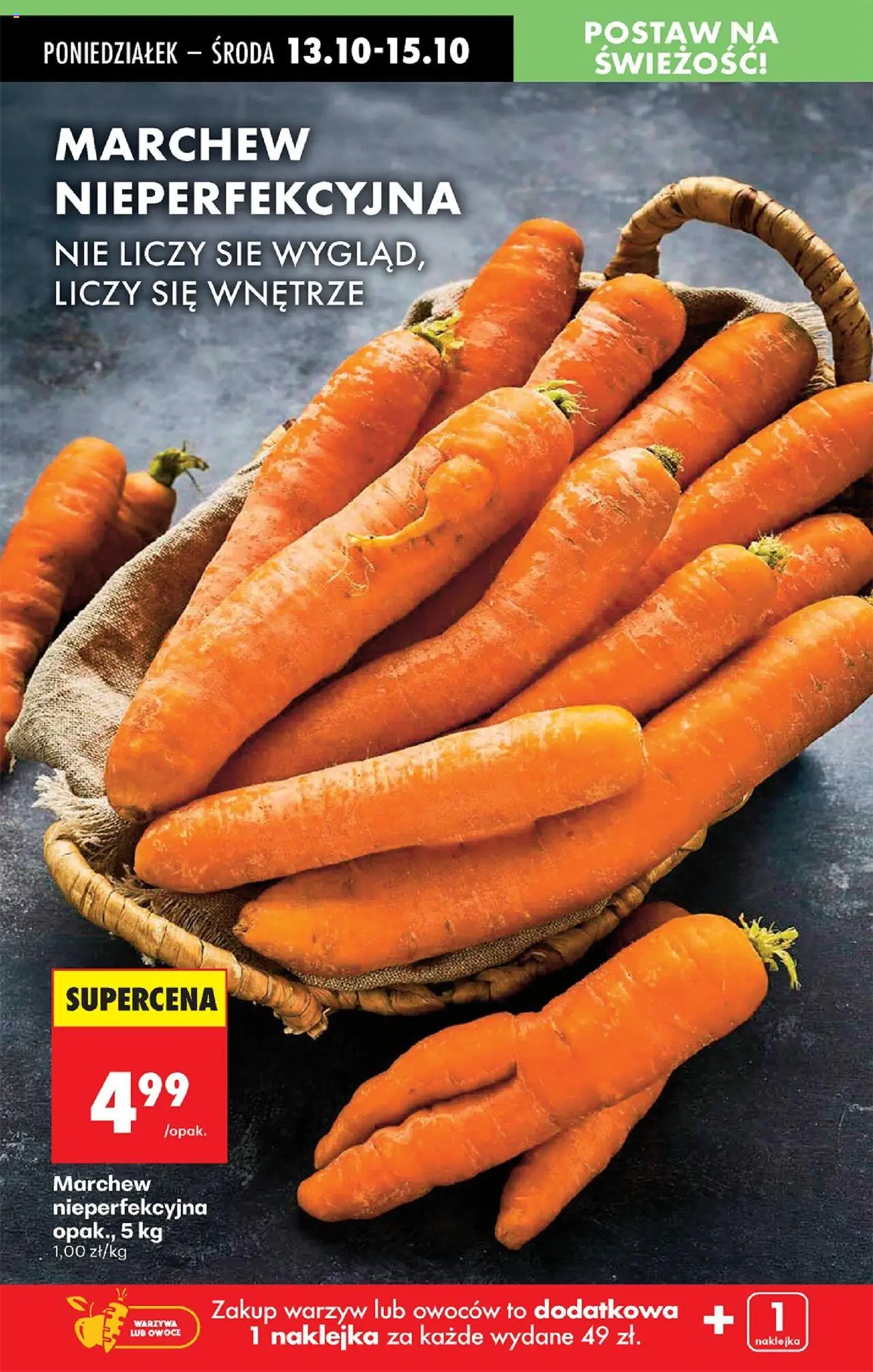 Biedronka gazetka od 13.10.2025 | Strona: 25 | Produkty: Warzywa, Owoce