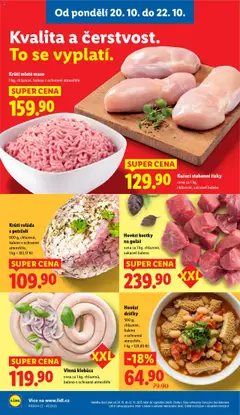 Náhled letáku Vinná klobása, cena za 1 kg, chlazená, baleno v ochranné atmosféře od 20.10.2025 | Strana: 10