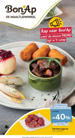 Bon Ap folder/publicité - Voorbeeld van een folder van Bon Ap, geldig van 05.11.2025