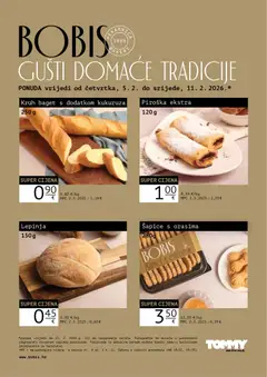 Tommy - Bobis Super ponuda - Pregled kataloga iz trgovine Tommy, vrijedi od 04.02.2026