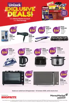 Shoprite specials catalogue – valid from 22.09.2025